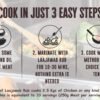 Laajawab chicken rub marinade Northeast spices italian seasoning bbq grill fry hot and sweet