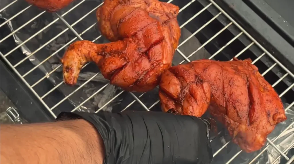 grilling-chicken-for-bbq-chicken-recipe