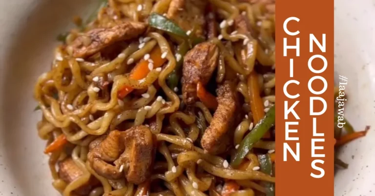 Read more about the article <h1>Easy Chicken Noodles Recipe: A Quick & Flavorful Meal with Laajawab Rubs</h1>
