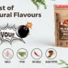 Combo Pack of 4, Laajawab Blazing Thyme, Fish Fiesta, Sweet Rosemary and Paneer & Veg Marinade Rubs for BBQ, Grill, Tikka, Fry Chicken/Fish/Veggies Cooking, No MSG; 50gm x 4 Packs; - Image 6