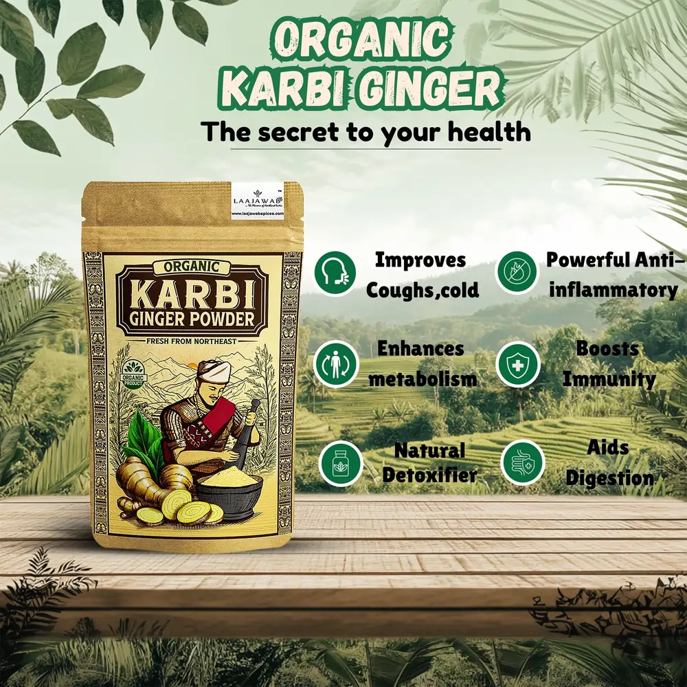 organic karbi ginger