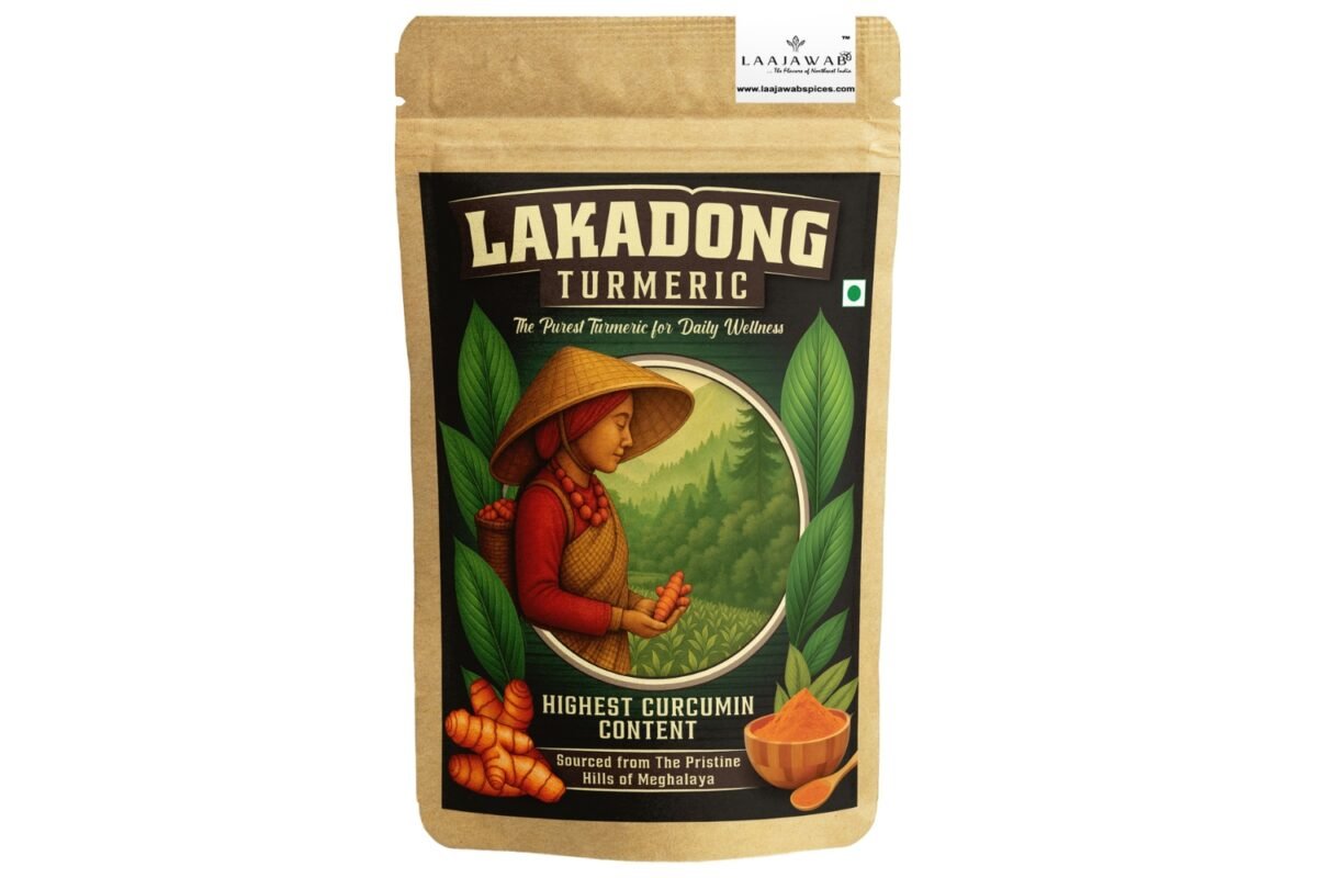lakadong turmeric powder organic haldi